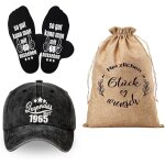 Ppdaz - cadeaux 60e anniversaire pour hommes, 1965 ans casquette de baseball homme, chaussettes, sac ... Ppdaz - cadeaux 60e anniversaire pour hommes, 1965 ans casquette de baseball homme, chaussettes, sac ...