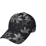 Ppdaz - casquette de baseball pour homme et femme - protection uv - motif fleurs brodes - casquette ...