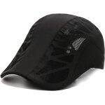 Ppdaz - casquette de baseball a schage rapide casquette plate pour hommes newsboy chapeau d't maille ...