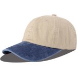 Ppdaz - casquette de baseball unisexe 100% coton pour homme et femme en denim délavé réglable Ppdaz - casquette de baseball unisexe 100% coton pour homme et femme en denim délavé réglable