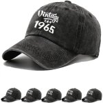 Ppdaz - casquette de baseball vintage unisexe casquette homme femme classique rglable casquettes anniversaire ...