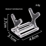 Prsentoir de leurres de pche en plastique transparent, etagre pour magasin de pche ou collection, ...