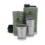 Pr? - soir?e ensemble verre ? liqueur + ensemble de flacons adventure - hammertone vert ? stanley Pr? - soir?e ensemble verre ? liqueur + ensemble de flacons adventure - hammertone vert ? stanley