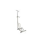 Presentoir 1 velo roue av ou ar universel 26  / 27. 5'' / 29'' / 700 noir stabilus vertical