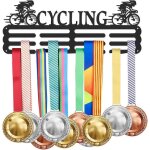 Prsentoir a mdailles de cyclisme fminin a monter soi - mme, support de mdailles de vlo, crochet ...