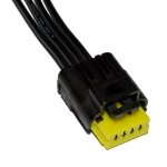 Prise electrique pour pompe a carburant - citroen c5 1. 8 16v a part. 02 / 2008