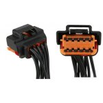 Prise avec faisceau pour phare avant - peugeot 308 2. 0 hdi 150 09 / 2007 - 08 / 2013