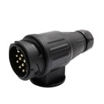 Prise de remorque 13 broches test de transmission du signal nylon etanche yonis