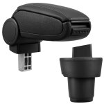 [pro. tec] accoudoir central pour volkswagen up! - avec compartiment - rembourr - cuir - synthtique ...