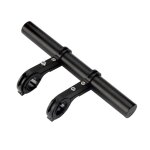 Prolongateur de guidon de vlo, 20cm, tube en carbone pour vtt, compteur de vitesse, lampe torche, support ...