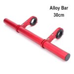 Prolongateur de guidon de vlo en alliage d'aluminium, barre de montage de lampe de poche, support d'ordinateu ...