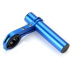 Prolongateur de guidon de vlo en alliage d'aluminium, support de feu avant de bicyclette de montagne, ...