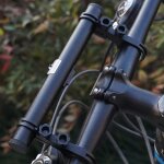 Prolongateur de guidon de vlo vtt, support de lampe de poche, accessoires de cyclisme