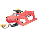 Prosperplast luge voiture rouge avec un volant zigi - zet control
