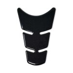 Protection adhsive 3d slim short pour rservoir moto, noir effet carbone, 11. 5 x 16. 5 cm