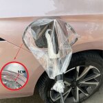 Protection etanche magn�tique pour prises de recharge sur voitures electriques transparent