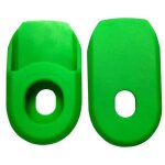 Protection manivelle vlo crank arm vert fluo pdalier pdale protge embout cache cycle