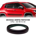 Protection moulure universale pour voiture, mm 50 x 2 mt, 6 pi�ces