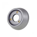 Protection pot d echappement rms pour scooter yamaha 250 xmax 2014 - 2016 gris m�tallis� neuf