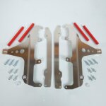 Protection de radiateur axp racing pour moto honda 450 crf r 2005 a 2008 ax3032