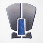 Protection de réservoir adhésive pour moto suzuki gsr style carbone et bleu Protection de réservoir adhésive pour moto suzuki gsr style carbone et bleu