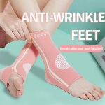 Protge - cheville elastique unisexe anti - entorse, 1 paire, support de pied, fournitures de sport, ...