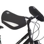 Protege main - manchon velo tucano city noir (waterproof neoprene avec reflecteur)