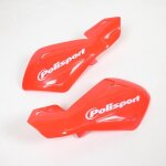 Protège main ouvert rouge honda polisport free flow lite moto 50 a boite enduro Protège main ouvert rouge honda polisport free flow lite moto 50 a boite enduro