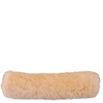 Prot�ge muserolle en mouton br equitation scratch 28 cm mixte blanc