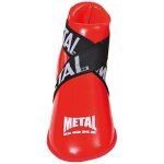 Protges pieds full contact rouge metal boxe - s