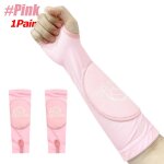 Protge - poignet rembourr avec coussinets de protection et trou pour le pouce, coussinets de bras de ...