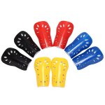 Prot�ge - tibia de football color� pour femme et homme, 1 paire, doux, respirant