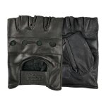 Pss mitaines gants cuir conduite gants demi doigts musculation fitness vlo cyclisme homme femme coussin ...