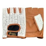 Pss mitaines gants homme femme conduite v�lo cyclisme fitness musculation gants cuir mailles sans demi ...