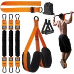 Pull up assist band set, heavy duty horizontal bar with pull rope and foot strap, pull up strength training ... Pull up assist band set, heavy duty horizontal bar with pull rope and foot strap, pull up strength training ...