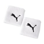Puma bandeau de transpiration unisexe, pack de 2 - wristband, one size, puma cat logo blanc
