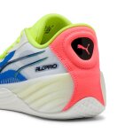 Puma chaussures de basketball all - pro nitro� unisexe, chaussures, blanc / jaune alert / rose alert, ...