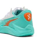 Puma chaussures de basketball scoot zeros ii shift unisexe, chaussures, aquatic / orange poppy, 42