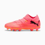 Puma chaussures de football future 7 match fg / ag enfant et adolescent, noir