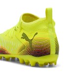 Puma chaussures de football future 8 mg enfant et adolescent, chaussures, jaune alert / noir / sun struck, ...
