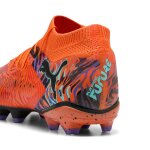Puma chaussures de football future 8 pro creativity fg / ag unisexe, chaussures, orange poppy / dark ...
