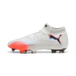Puma chaussure de football future 8 ultimate fg unisexe, chaussures, blanc / noir / glowing rouge, 40 ...