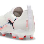 Puma chaussures de football sans lacets future 8 match fg / ag enfant et adolescent, chaussures, blanc ...