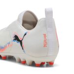Puma chaussures de football sans lacets future 8 match mg enfant et adolescent, chaussures, blanc / noir ...