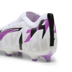 Puma chaussures de football ultra 5 match forever fg / ag enfant et adolescent, chaussures, blanc / pure ...