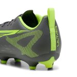 Puma chaussures de football ultra 5 play fg / ag enfant et adolescent, chaussures, matte aged silver ...