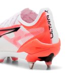 Puma chaussures de football ultra 5 ultimate mxsg unisexe, chaussures, blanc / noir / glowing rouge, ...