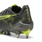 Puma chaussures de football ultra 5 ultimate mxsg unisexe, chaussures, matte aged silver / jaune alert ...