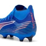 Puma chaussures de football ultra 6 match + fg / ag femme, chaussures, ultra bleu / blanc / glowing rouge, ...