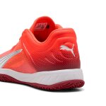 Puma chaussures de handball accelerate turbo unisexe, chaussures, glowing rouge / blanc / dark crimson, ...